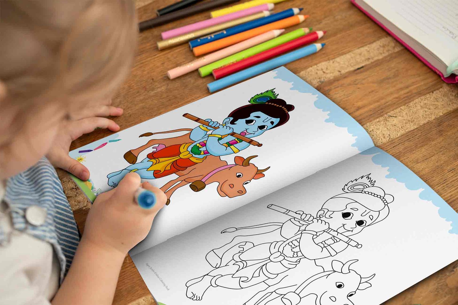 Super Jumbo Krishna Colouring Book | Super Jumbo Colouring Book - Image 7