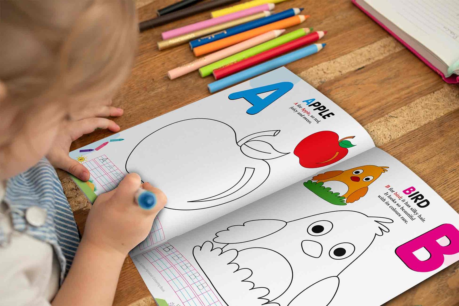 Super Jumbo Alphabet Colouring Book (Reading, Writing, Colouring) | Super Jumbo Colouring Book - Image 7