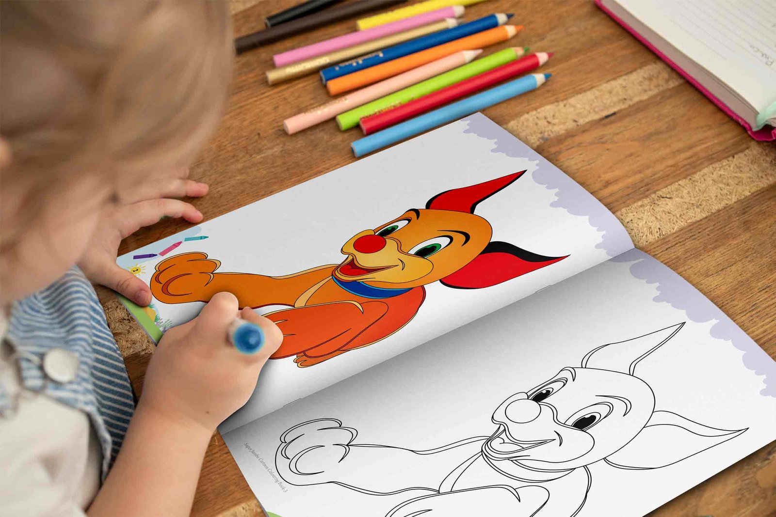 Super Jumbo Cartoon Colouring Book-3 - Image 7