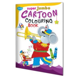 Super Jumbo Cartoon Colouring Book-3