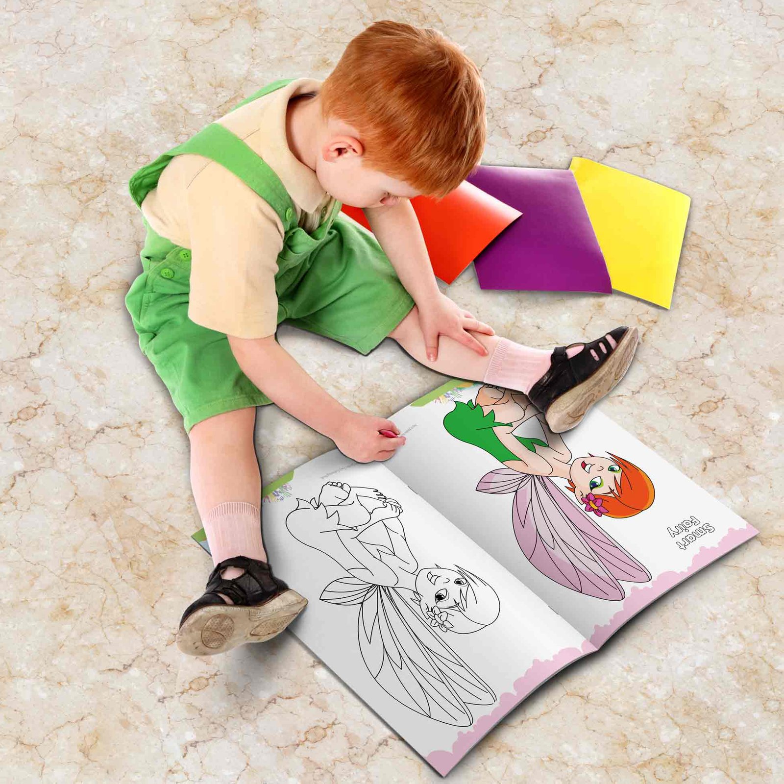 Super Jumbo Fairy Colouring Book | Super Jumbo Colouring Book - Image 6