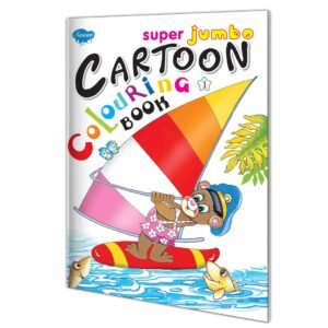 Super Jumbo Cartoon Colouring Book Big Cartoon Colouring Book Super Jumbo Colouring Book Cartoon Colouring Activity Book Kids Cartoon Drawing Book