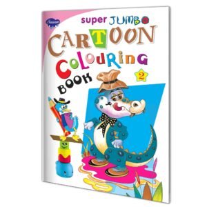 Super Jumbo Cartoon Colouring Book 2 Super Jumbo Colouring Book Kids Cartoon Drawing Book Big Cartoon Colouring Book Cartoon Colouring Book for Kids