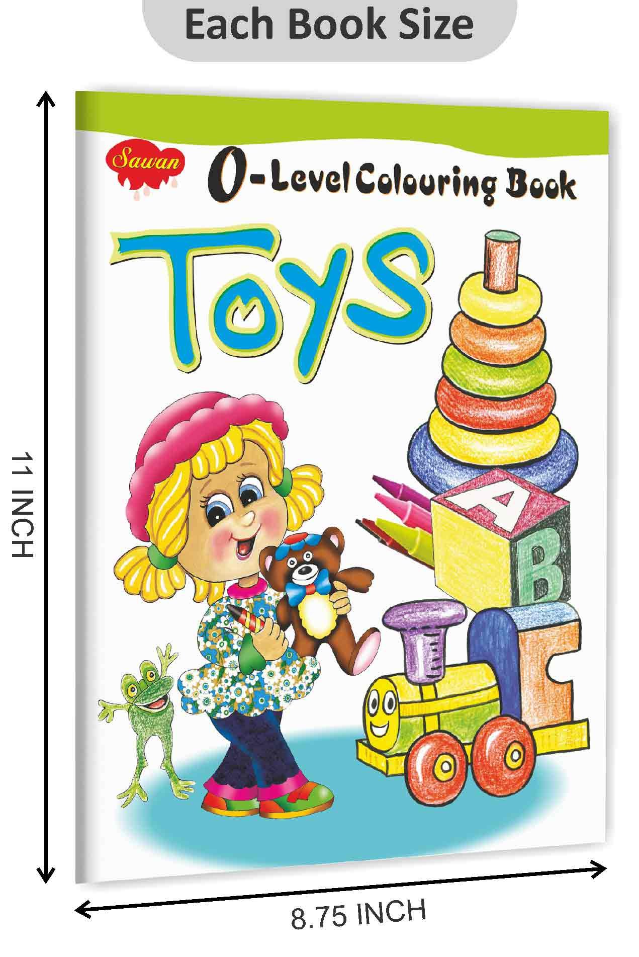 Toys | '0' Level Colouring Books | Kids Colouring Books - Image 2