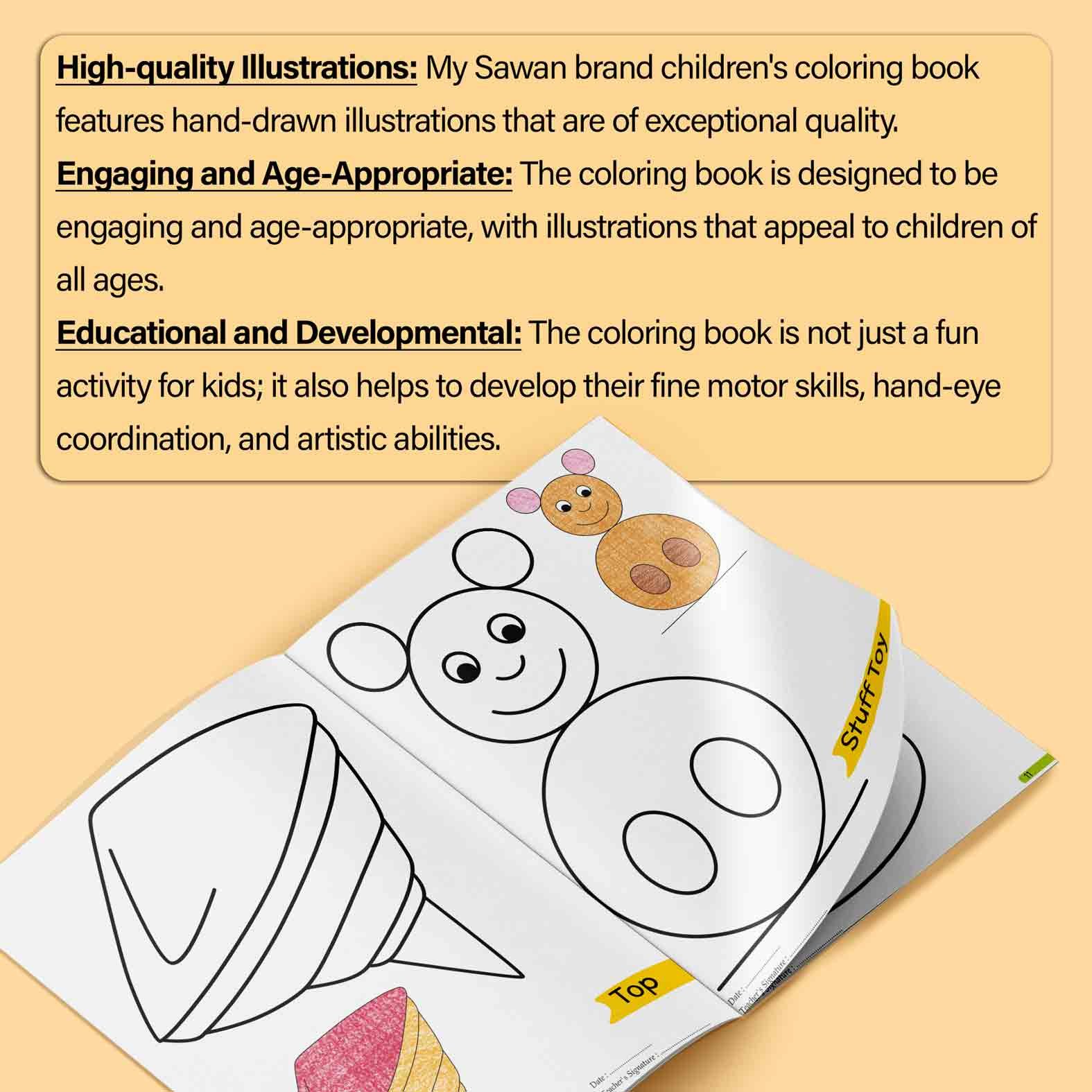 Toys | '0' Level Colouring Books | Kids Colouring Books - Image 5