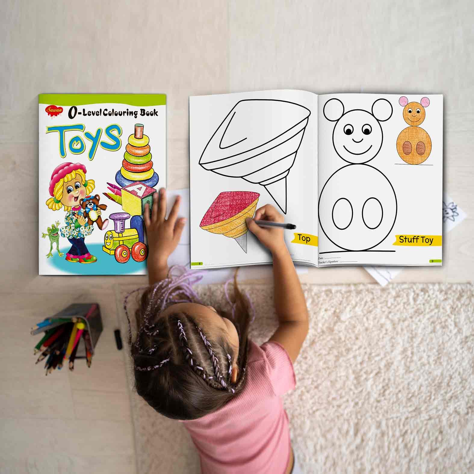 Toys | '0' Level Colouring Books | Kids Colouring Books - Image 9