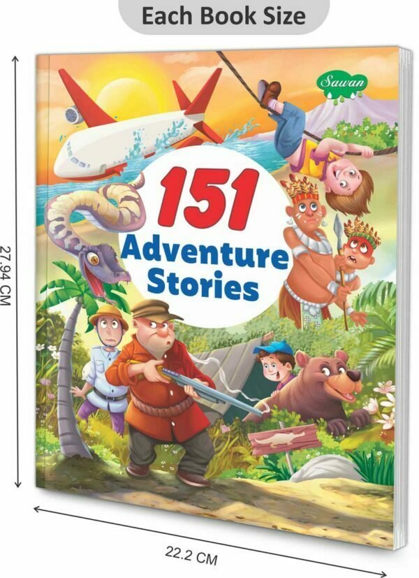 151 Adventure Stories | 151 Story Book - Image 8