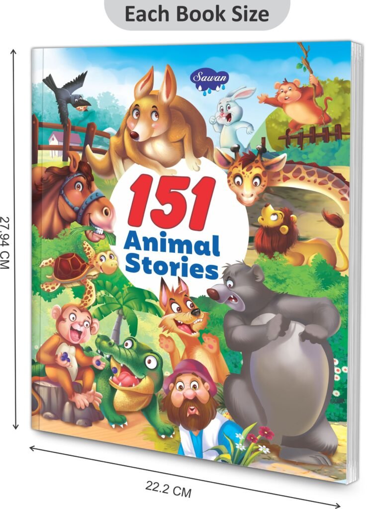 151 Animal Stories | 151 Story Book - Sawan Books