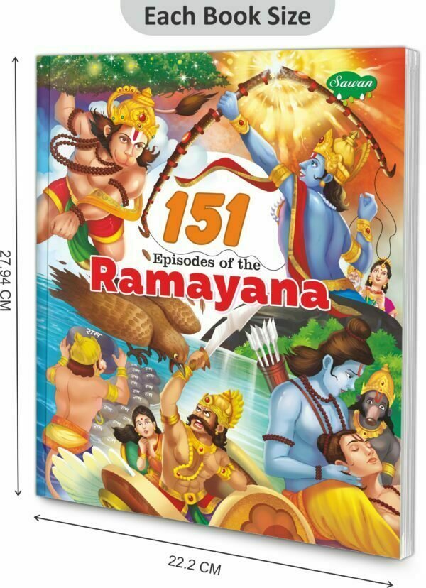 151 Episodes of the Ramayana | 151 Story Book - Image 2