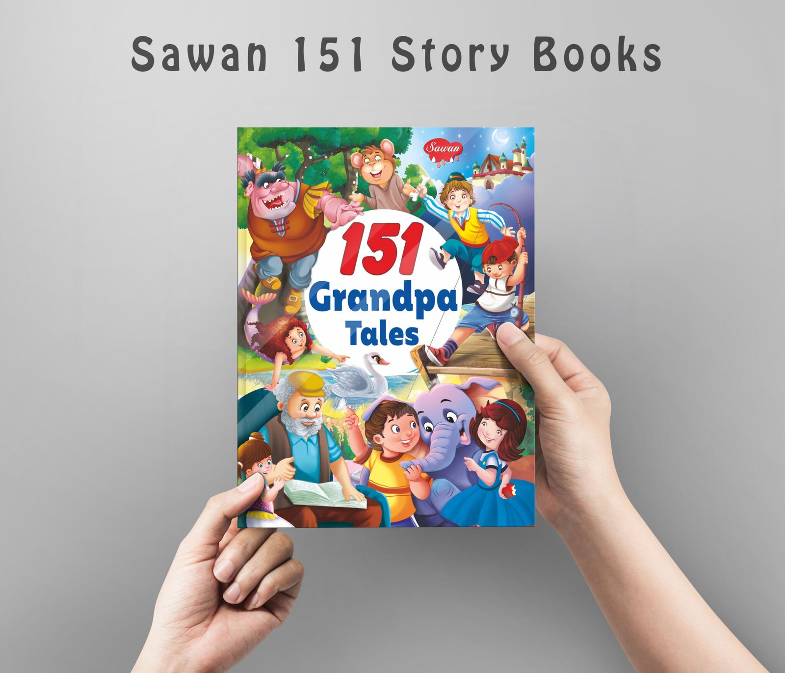 151 Grandpa Tales | 151 Story Book - Sawan Books