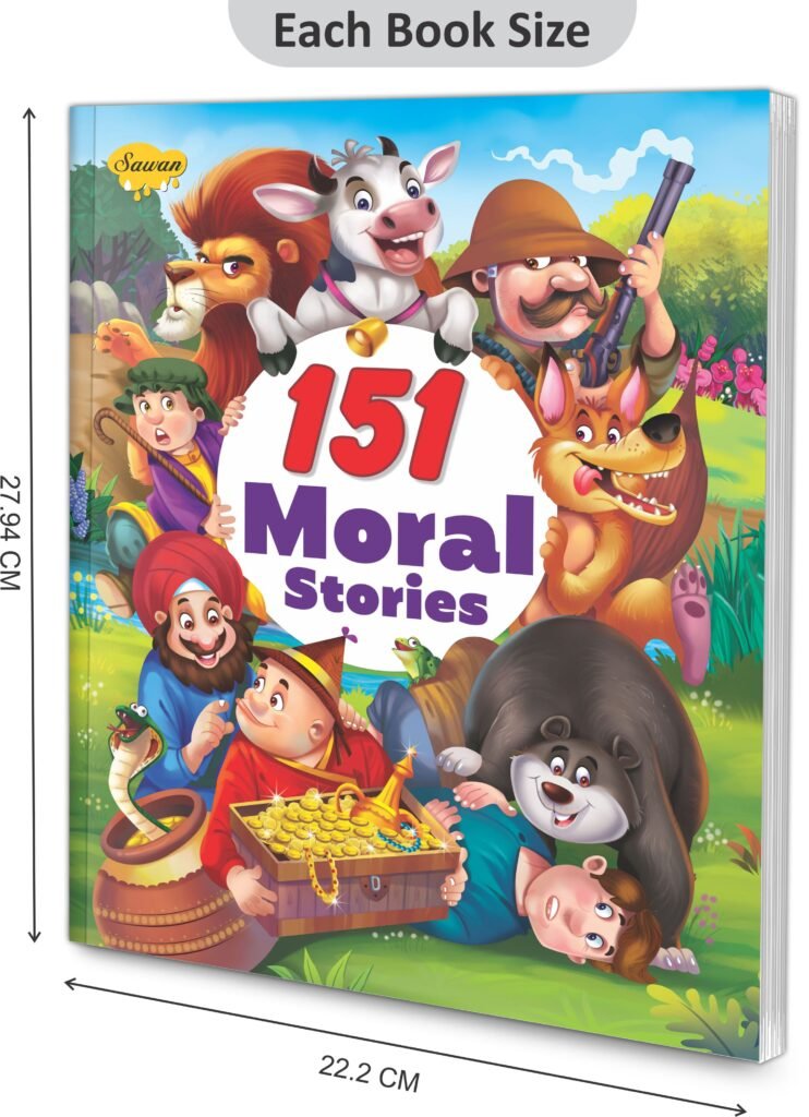 151 Moral Stories | 151 Story Book - Sawan Books