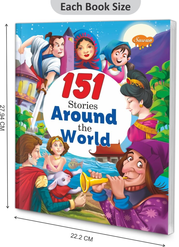 151 Stories Around the World | 151 Story Book - Sawan Books
