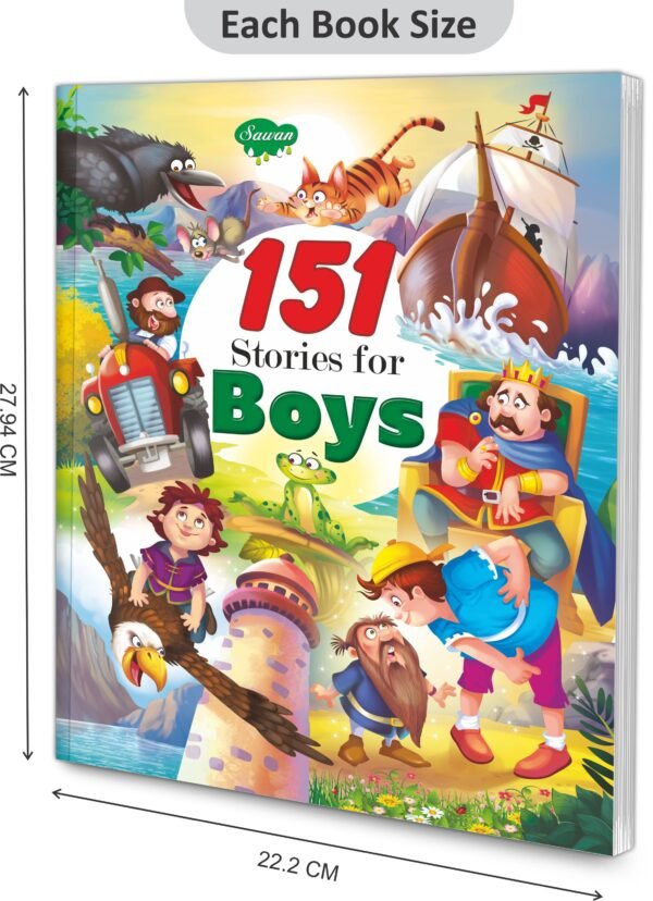 151 Stories for Boys | 151 Story Book - Image 2