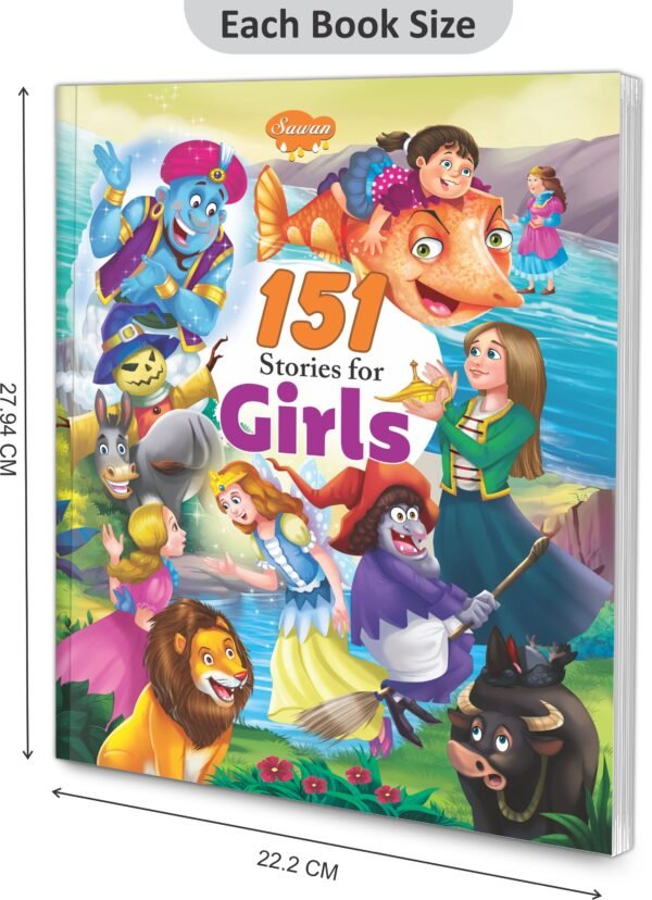 151 Stories for Girls | 151 Story Book - Image 2