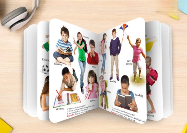 Action Words | My First Board-Book | Early Learning Picture Book - Image 6