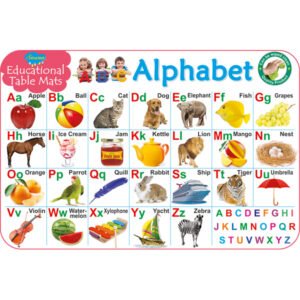 Alphabet Educational Table Mats