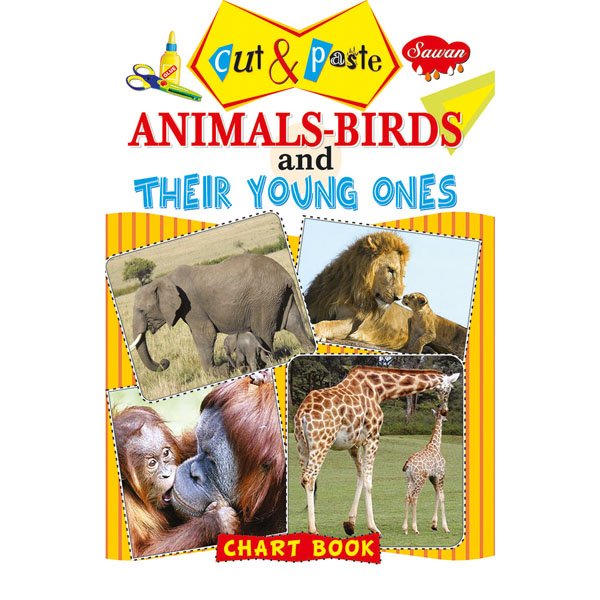 Animals-Birds and their Young-ones - Sawan Books