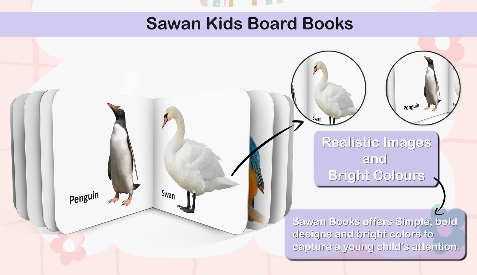 Birds | Kids Board Book | Early Learning Picture Book - Image 7