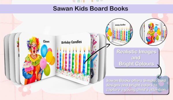 Birthday Party | Kids Board Book | Early Learning Picture Book - Image 7