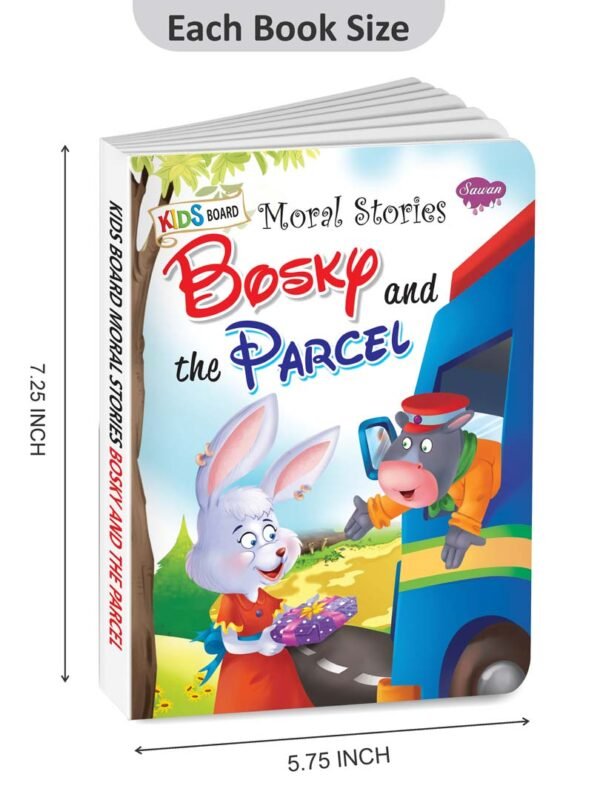 Bosky and the Parcel | Kids Board Moral Stories | Stories for Kids - Image 2