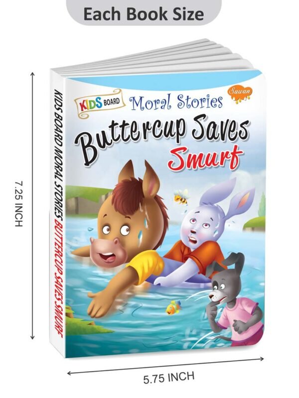 Buttercups Saves Smurf | Kids Board Moral Stories | Stories for Kids - Image 2