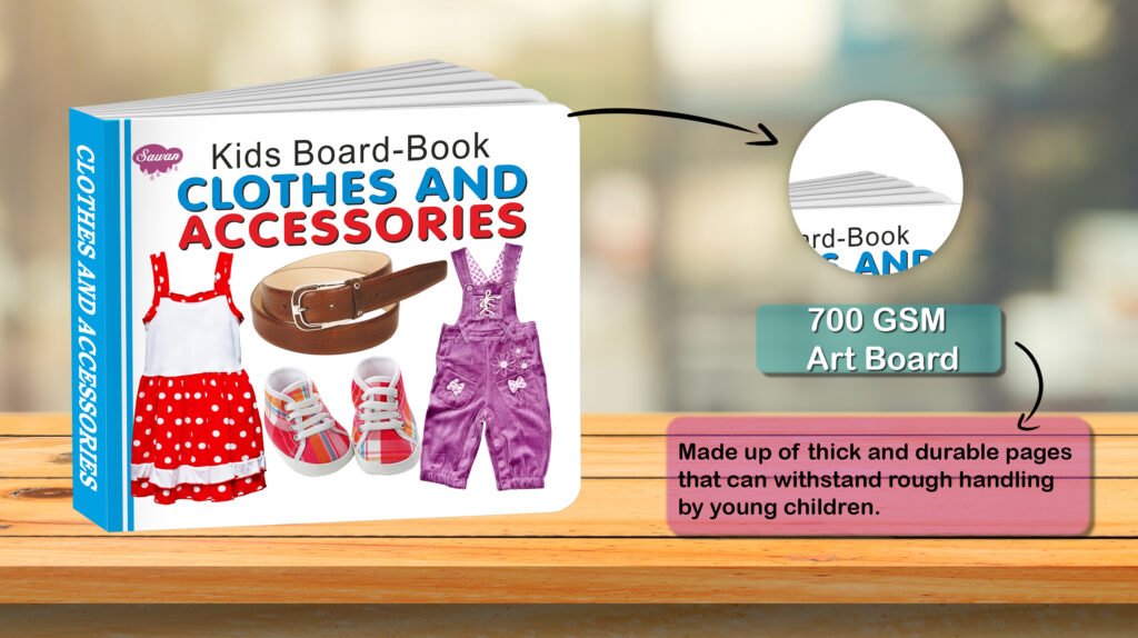 Clothes and Accessories | Kids Board Book | Early Learning Picture Book ...