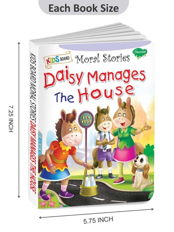 Daisy Manages the House | Kids Board Moral Stories | Stories for Kids - Image 2