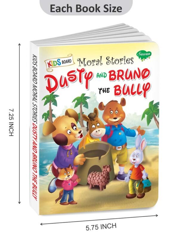 Dusty and Bruno the Bully | Kids Board Moral Stories | Stories for Kids - Image 2