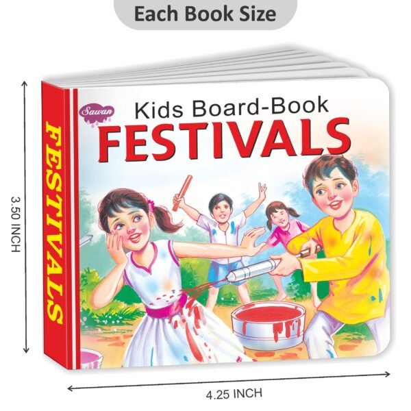 Festivals | Kids Board Book | Early Learning Picture Book - Image 2
