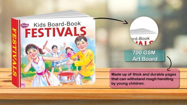 Festivals | Kids Board Book | Early Learning Picture Book - Image 3