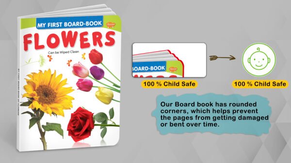 Flowers | My First Board-Book | Early Learning Picture Book - Image 3