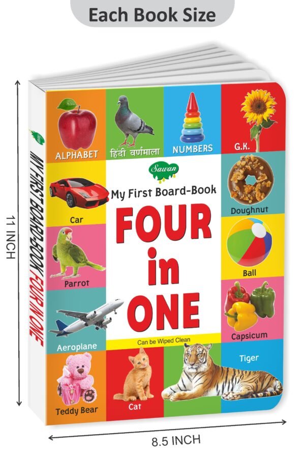 Four in One | My First Board-Book | Early Learning Picture Book - Image 2