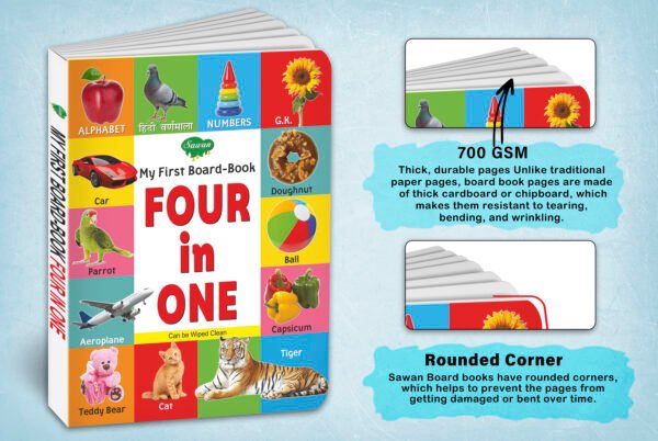 Four in One | My First Board-Book | Early Learning Picture Book - Image 4