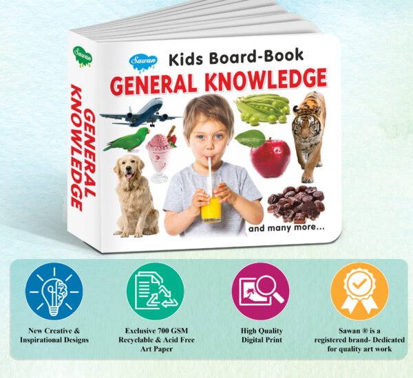 General Knowledge | Kids Board Book | Early Learning Picture Book - Image 4