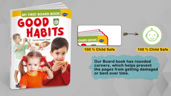Good Habits | My First Board-Book | Early Learning Picture Book - Image 3