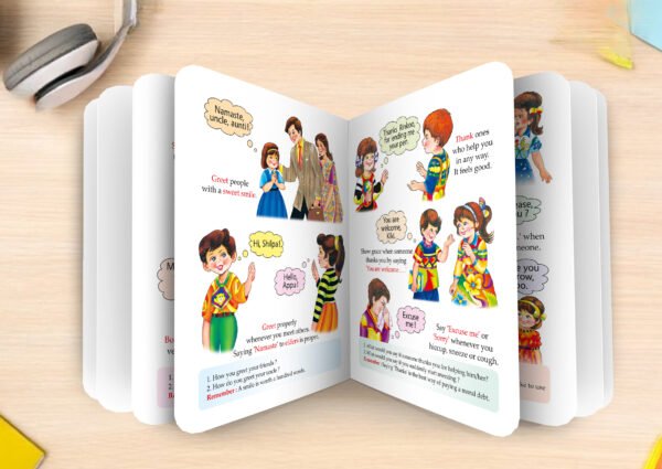 Good Manners | My First Board-Book | Early Learning Picture Book - Image 6