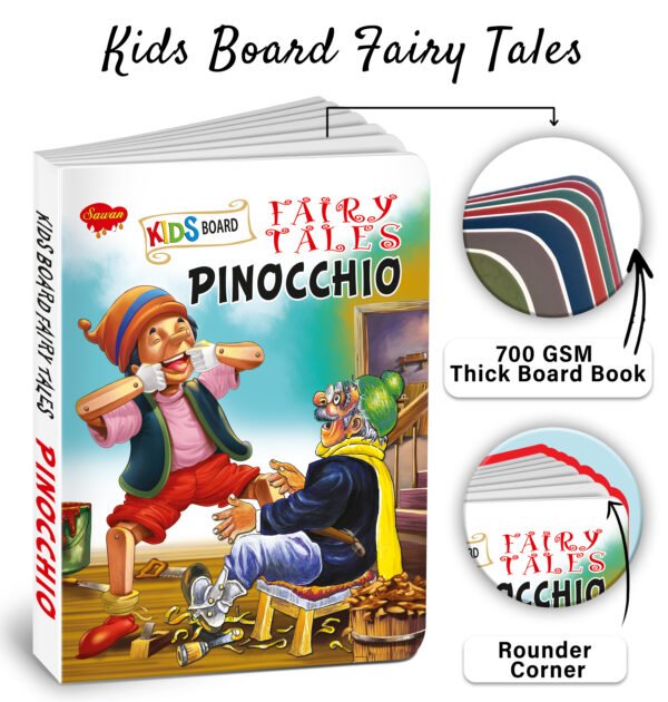 Pinocchio | Kids Board Fairy Tales | Book for Kids - Image 4