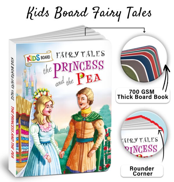 The Princess and the Pea | Kids Board Fairy Tales | Book for Kids - Image 3
