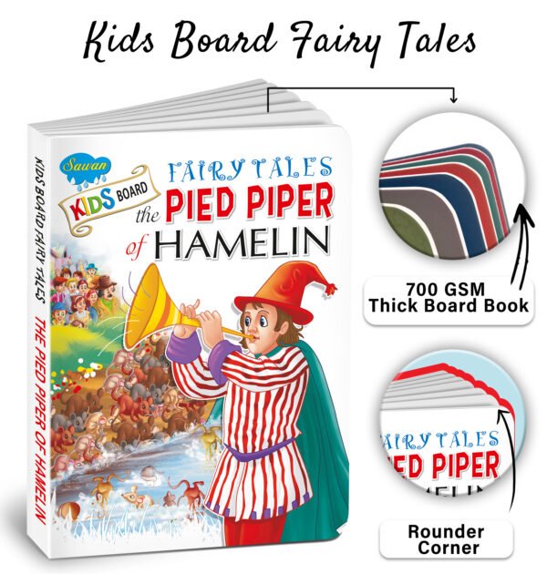 The Pied Piper of Hamelin | Kids Board Fairy Tales | Book for Kids - Image 4