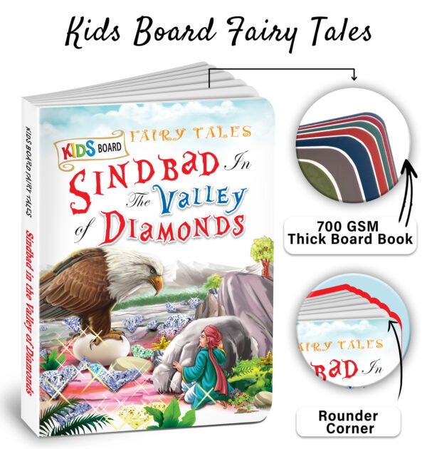Sindbad in the Valley of Diamonds | Kids Board Fairy Tales | Book for Kids - Image 4