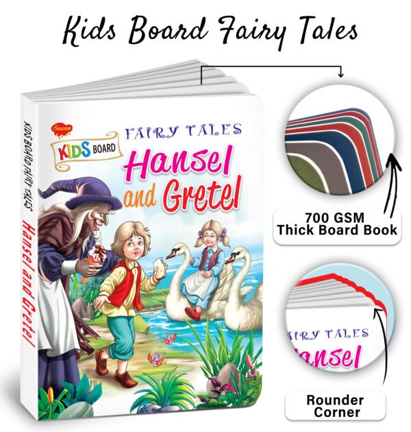 Hansel and Gretel | Kids Board Fairy Tales | Book for Kids - Image 5