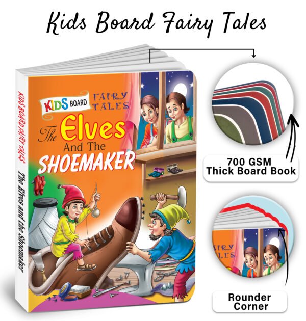 The Elves and the Shoemaker | Kids Board Fairy Tales | Book for Kids - Image 4