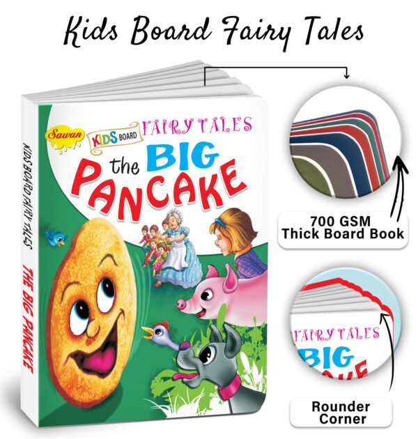 The Big Pancake | Kids Board Fairy Tales | Book for Kids - Image 4