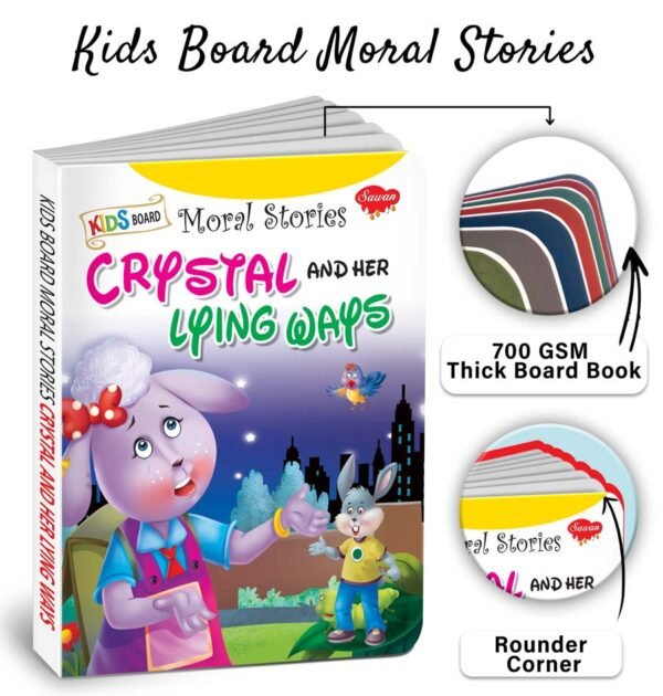Crystal and her Lying Ways | Kids Board Moral Stories | Stories for Kids - Image 4