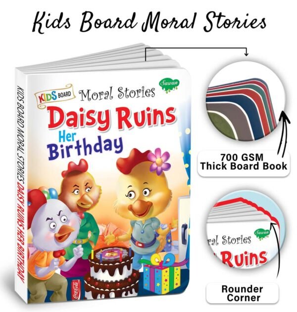 Daisy Ruins Her Birthday | Kids Board Moral Stories | Stories for Kids - Image 4