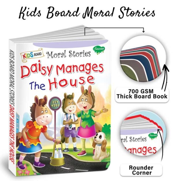 Daisy Manages the House | Kids Board Moral Stories | Stories for Kids - Image 4