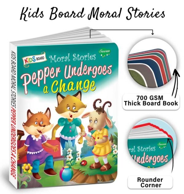 Pepper Undergoes a Change | Kids Board Moral Stories | Stories for Kids - Image 4