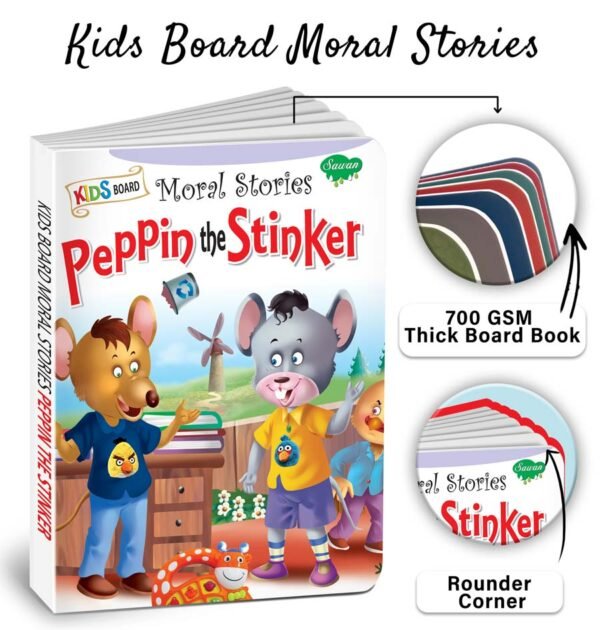Peppin the Stinker | Kids Board Moral Stories | Stories for Kids - Image 4