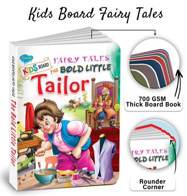 The Bold Little Tailor | Kids Board Fairy Tales | Book for Kids - Image 4