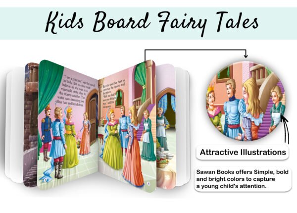 The Princess and the Pea | Kids Board Fairy Tales | Book for Kids - Image 7